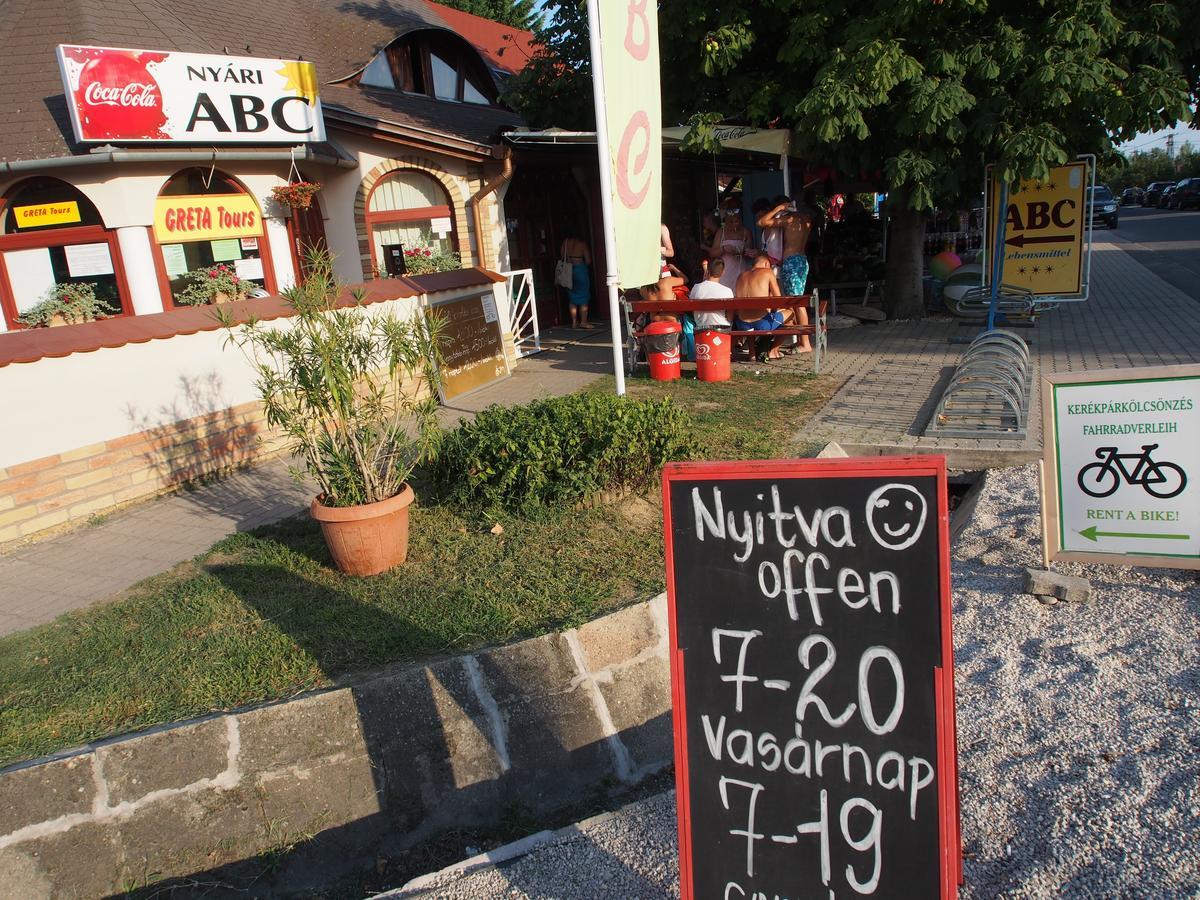 László Nyaralóház Balatonfenyves Exterior foto